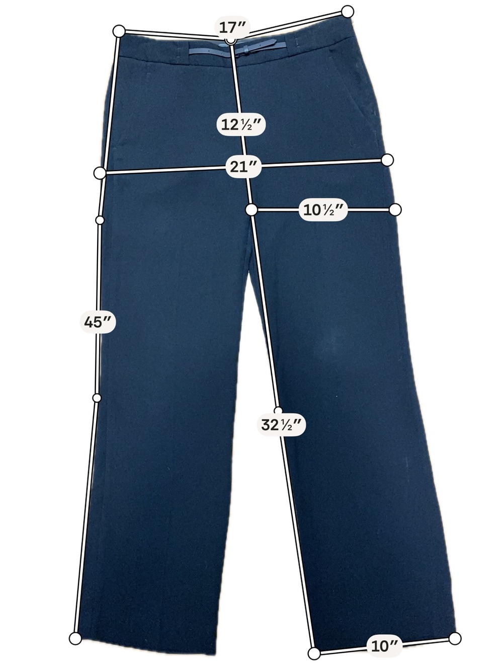 Vince Black Straight-Leg Side-Zip Trousers